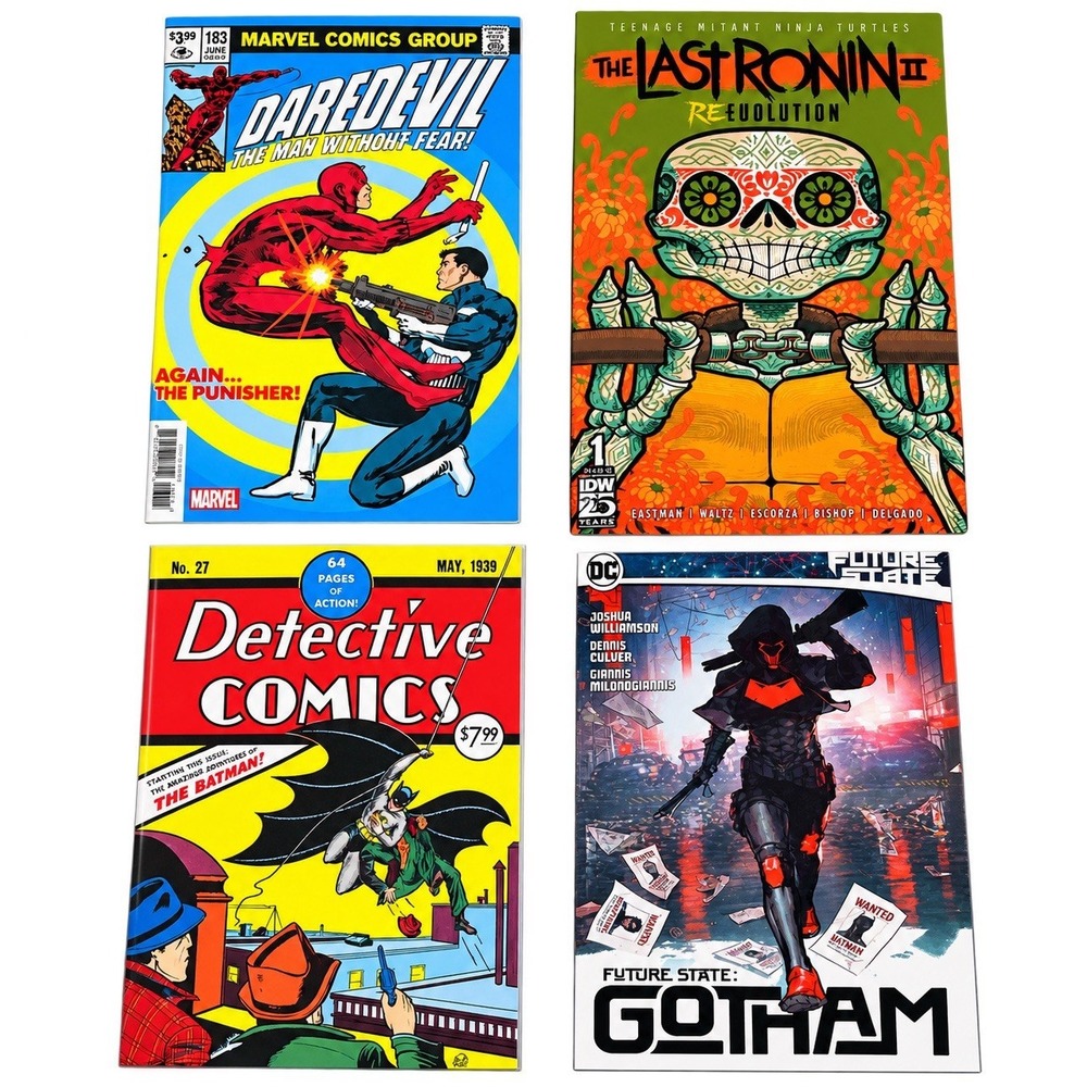 Marvel Daredevil #183 TMNT Last Ronin II #1 Detective Comics #27 Gotham Lot
